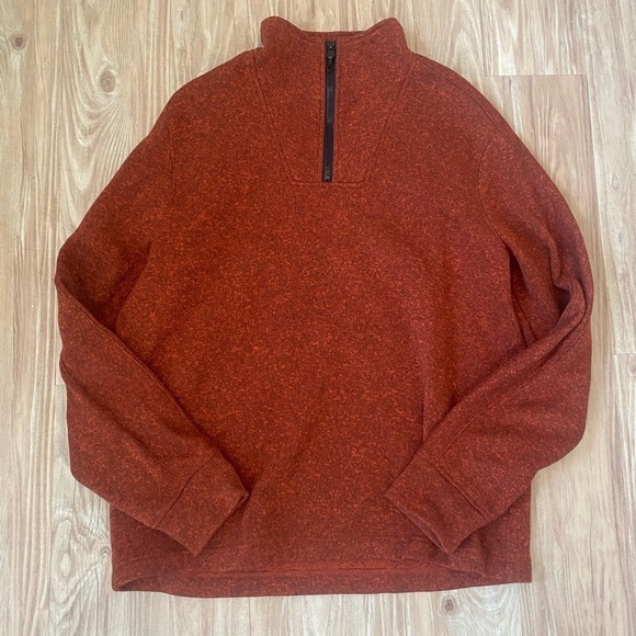 Banana Republic Zip Up Fleece Sweater - Picture 3 of 6